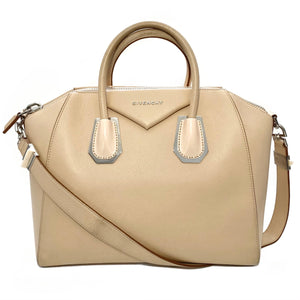 Givenchy Yellow Sugar Goatskin Leather Mini Antigona Bag