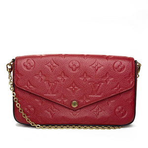 Louis Vuitton Felicie Pochette Tri -in -one classic old flower